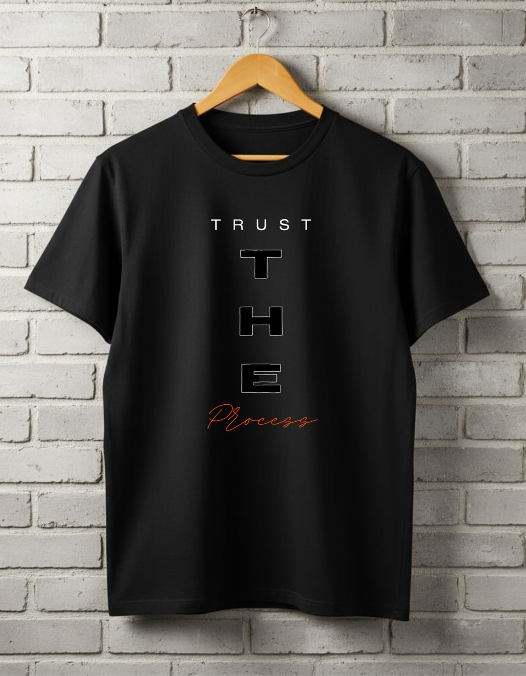 Trust The Process Classic Crew Neck T-Shirt