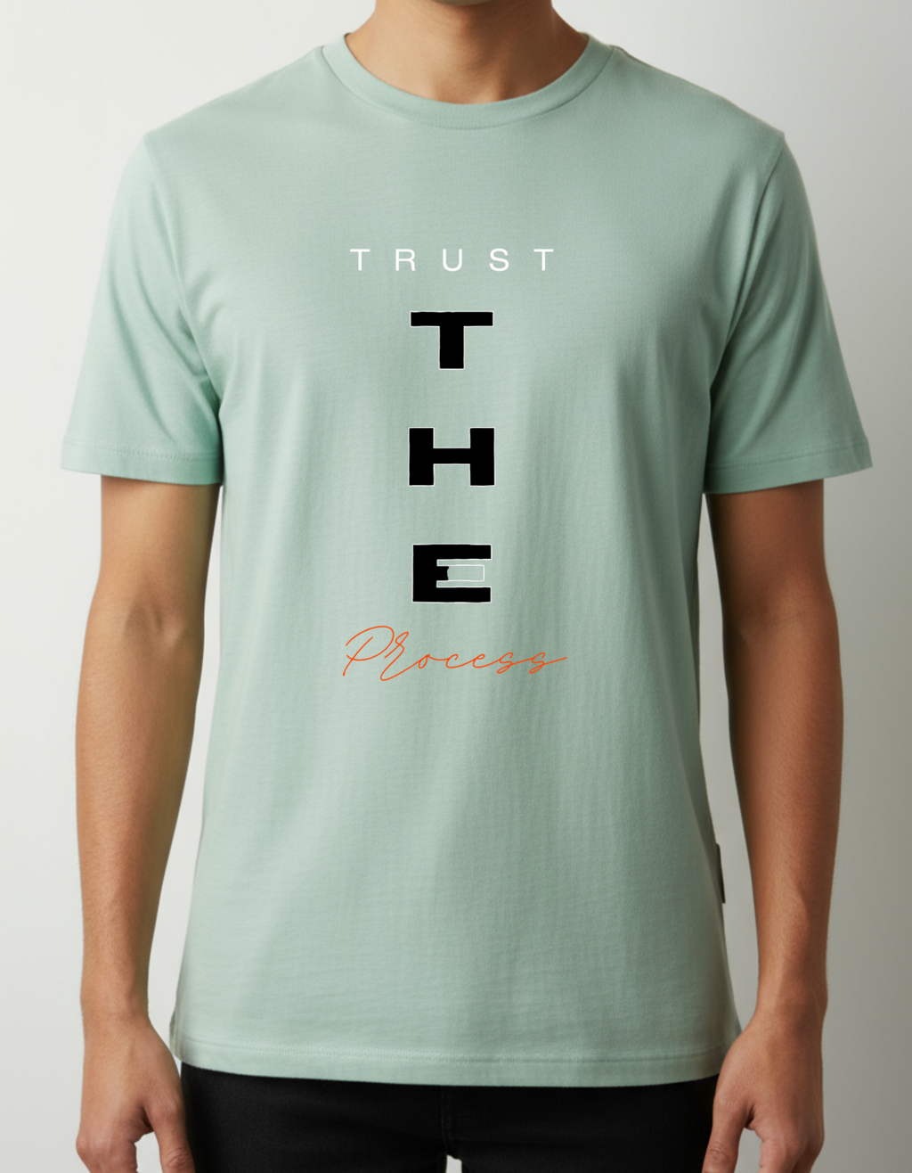 Trust The Process Classic Crew Neck T-Shirt