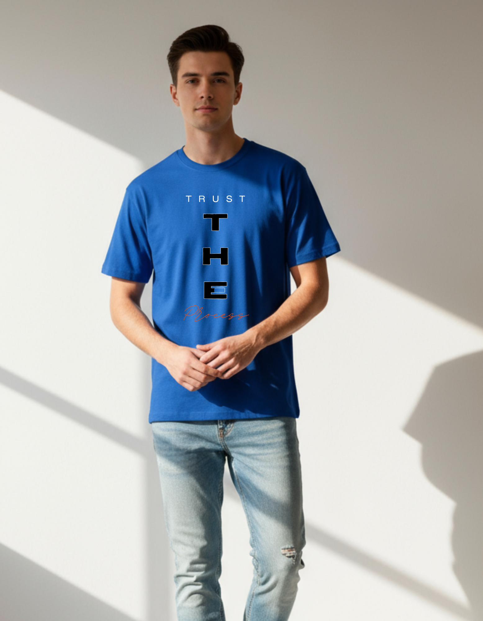Trust The Process Classic Crew Neck T-Shirt